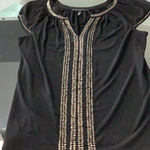 White House Black Market embellished top. Never worn.